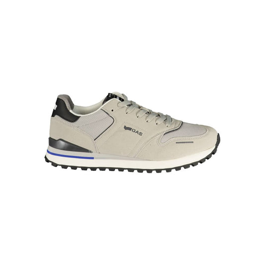 Gas Grigio Polyurethane Men Sneaker Gas