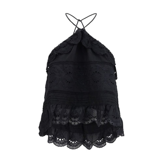Isabel Marant Étoile Black Polyester Blouse