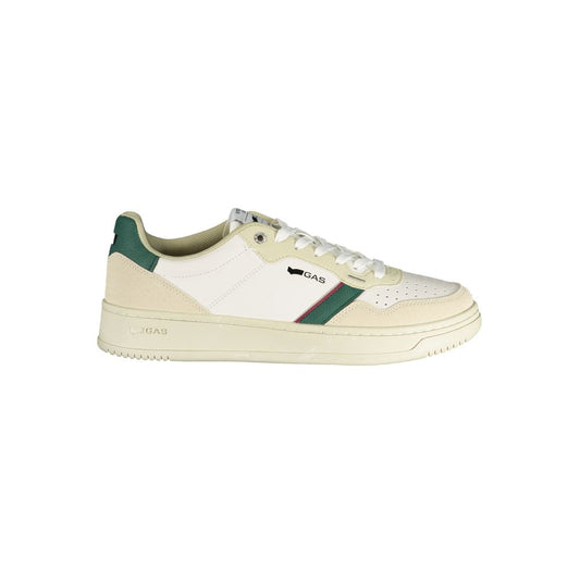 Gas White Polyurethane Men's Sneaker Gas