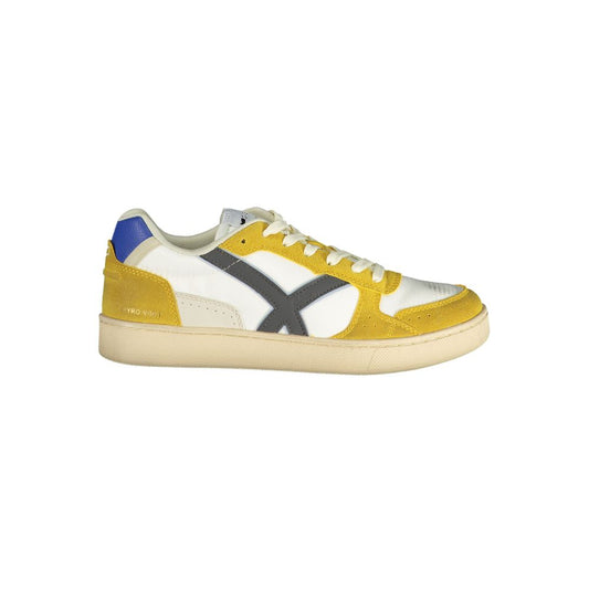 Gas White Polyester Men Sneaker Gas