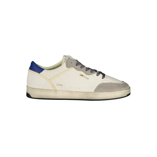 Gas White Polyurethane Men's Sneaker Gas