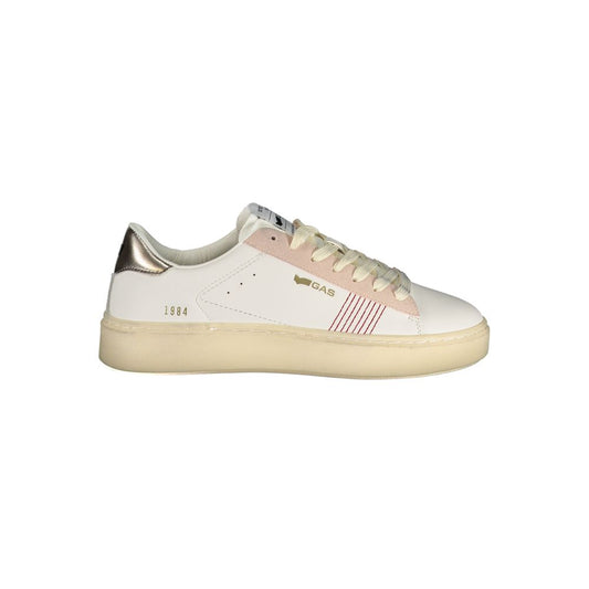 Gas White Polyurethane Women's Sneaker Gas