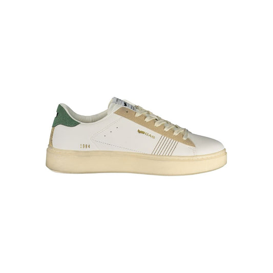 Gas White Polyurethane Men's Sneaker Gas