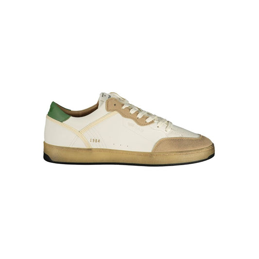 Gas White Polyurethane Men Sneaker Gas