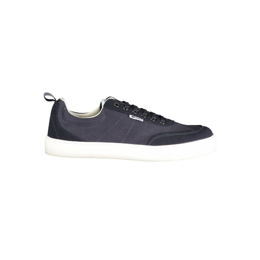 Gas Blu Polyurethane Men Sneaker Gas