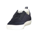 Gas Blu Polyurethane men's sneaker featuring a sleek design with blue polyurethane material and comfortable athletic style.