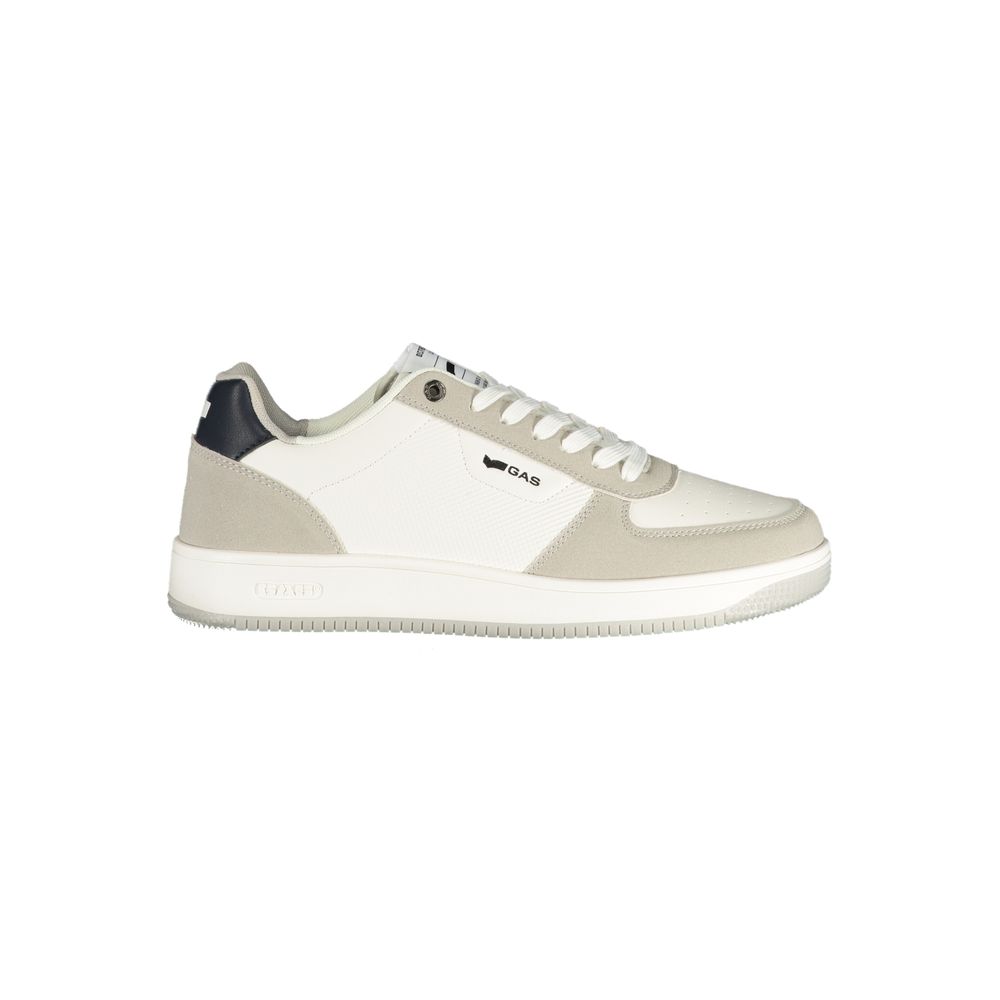 Gas Bianco Polyurethane Men Sneaker - Eljoys Fashion 