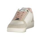 Gas White Polyurethane Women Sneaker - Eljoys Fashion 