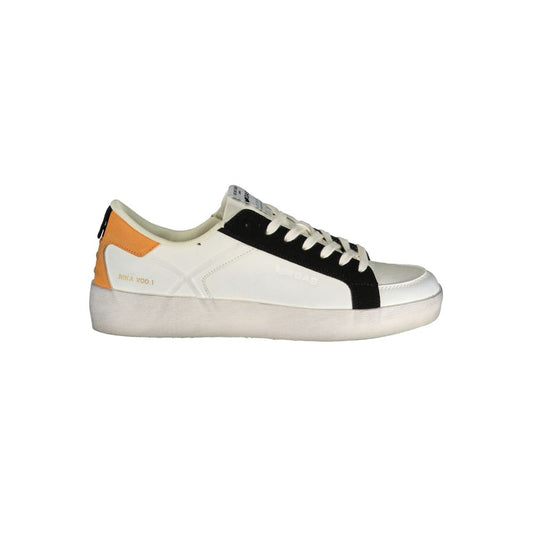 Gas White Polyurethane Men's Sneaker Gas