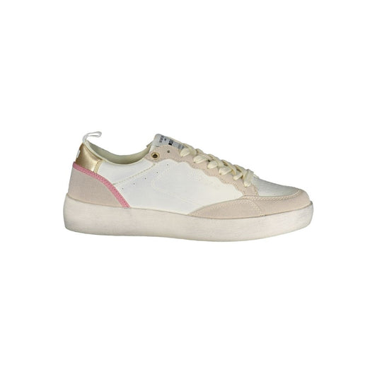 Gas Bianco Polyurethane Women Sneaker Gas