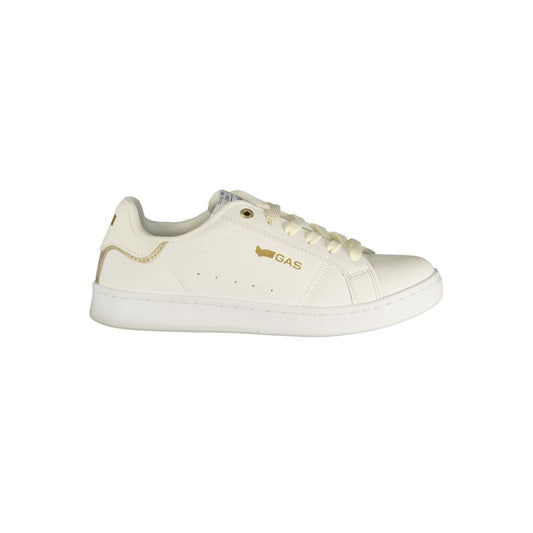 Gas Bianco Polyurethane Women Sneaker Gas