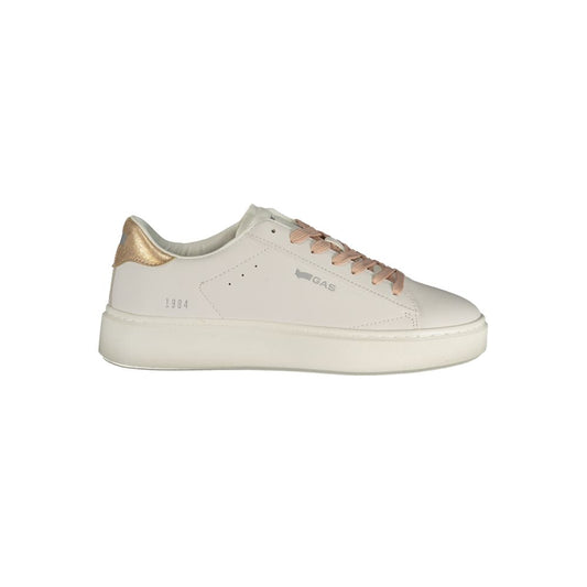 Gas Bianco Polyurethane Women Sneaker Gas