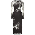 Desigual Black Polyester Women Dress