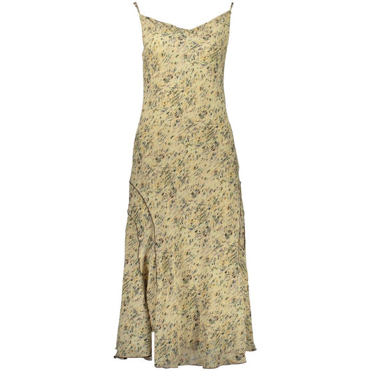 Desigual Beige Polyester Women Dress Desigual