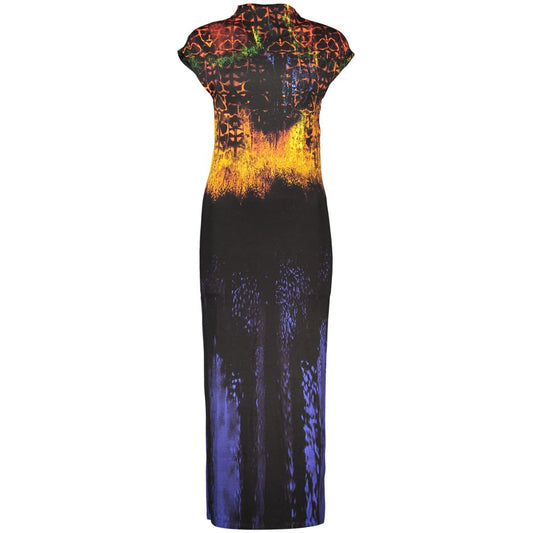 Desigual Black Viscosa Women Dress Desigual