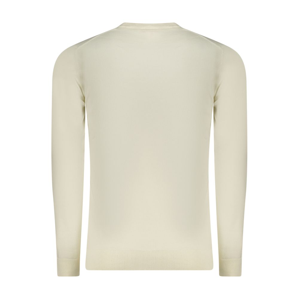 Accademia Militare Bianco Cotton Men's Sweater Accademia Militare