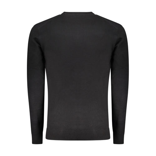 Accademia Militare Black Cotton Men's Sweater Accademia Militare