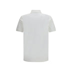 Fred Perry White Cotton Polo Shirt