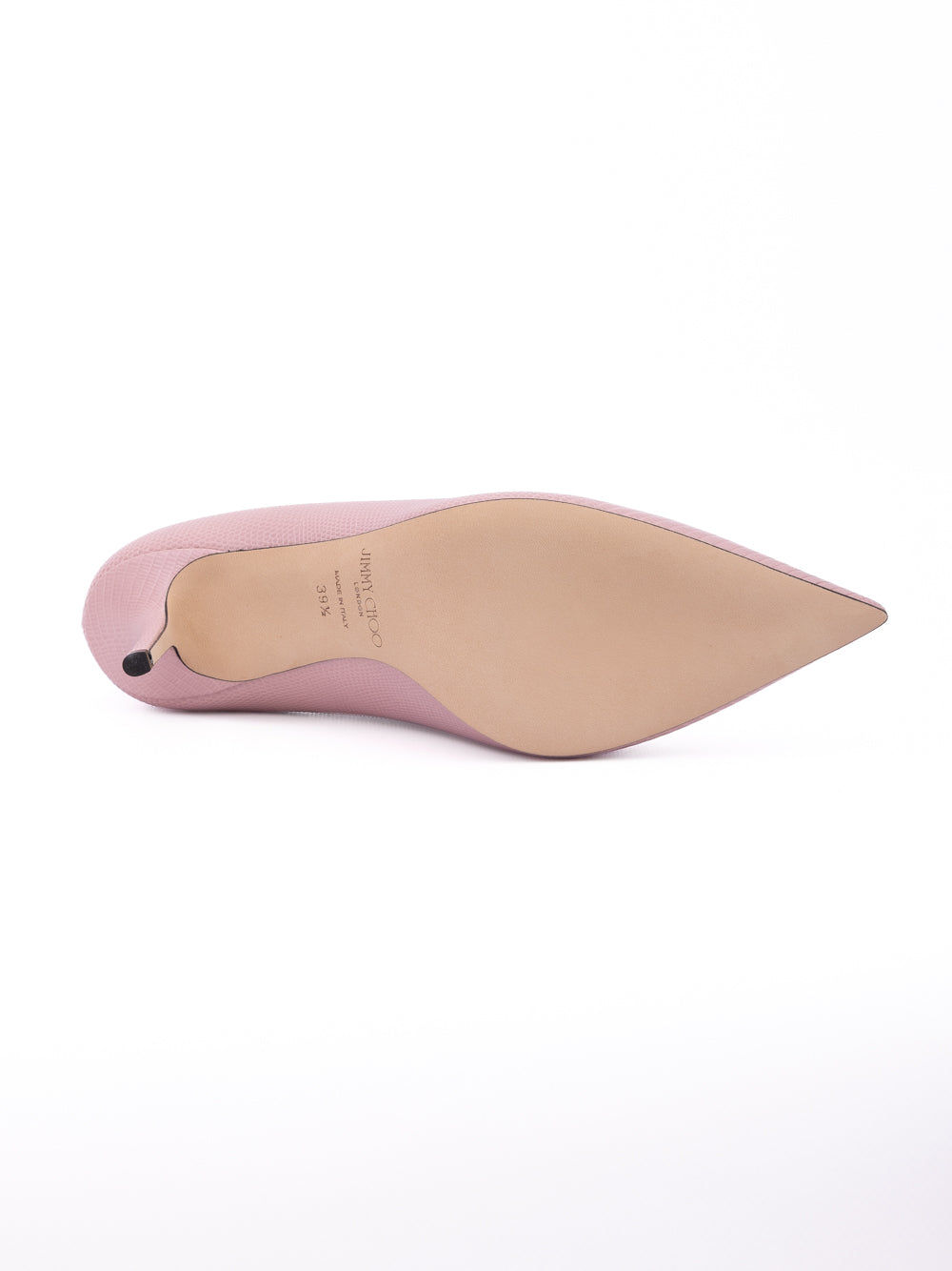Jimmy Choo Pink Lizard Printed Leather Love 85 Pumps Jimmy Choo