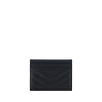 Saint Laurent Black Calf Leather Bos Taurus Wallet