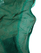 Dolce & Gabbana Green Lace Nylon DG Lingerie Panty Brief Underwear Dolce & Gabbana