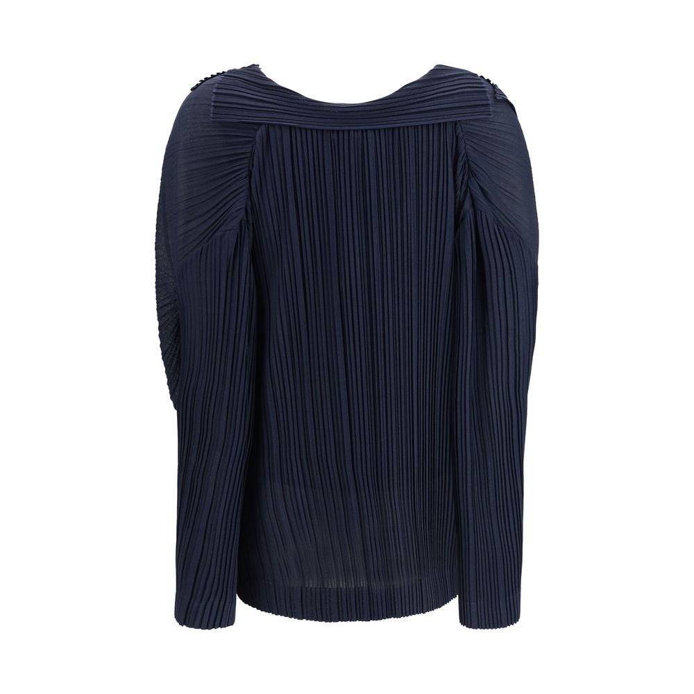 Giorgio Armani Blue Viscose Pattern Shirt