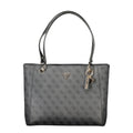 Guess Jeans Black Polyethylene Women Handbag Guess Jeans