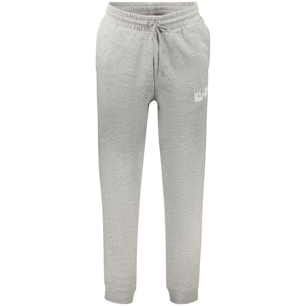 Converse Gray Cotton Men's Sweatpant Converse