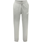 Gray Converse men's cotton sweatpant with elastic waistband and relaxed fit, perfect for casual wear.