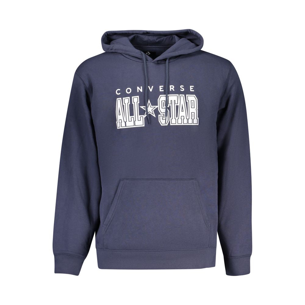 Converse Blue Cotton Men's Hoodie Converse