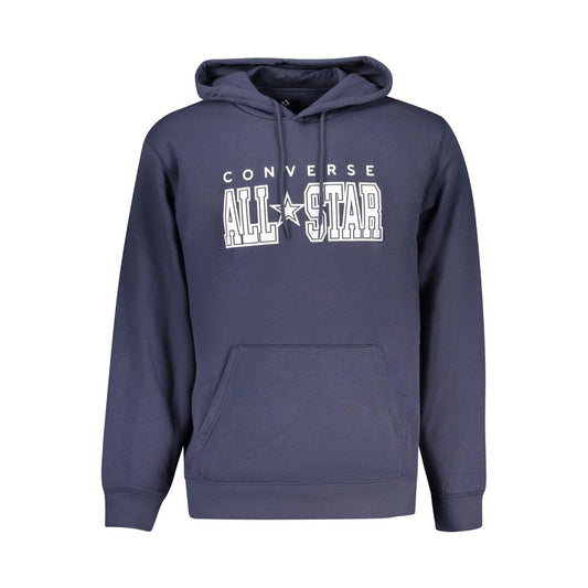 Converse Blue Cotton Men's Hoodie Converse