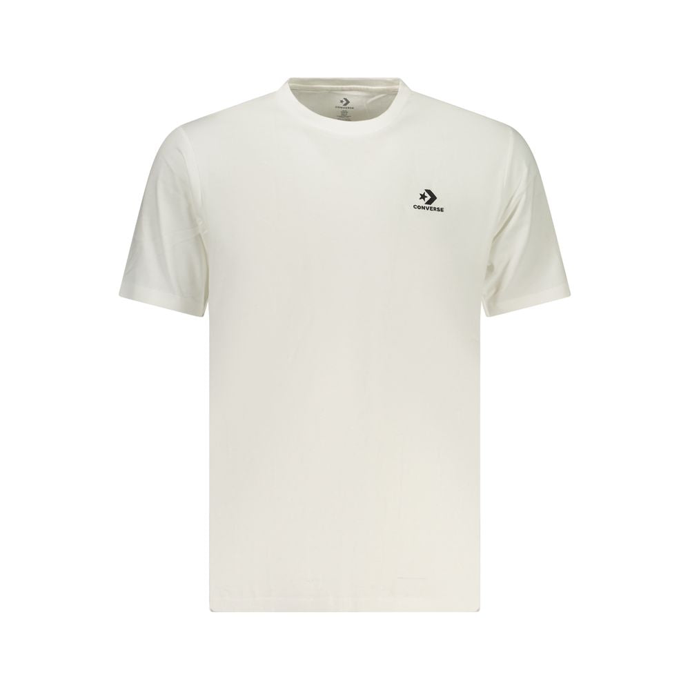 Converse Bianco Cotton Men T-Shirt Converse