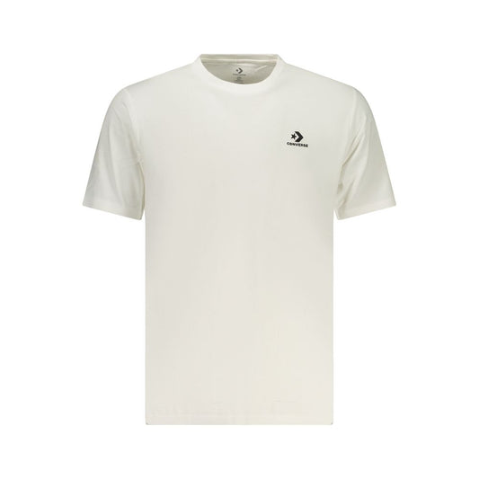 Converse Bianco Cotton Men T-Shirt Converse