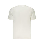 White Converse cotton men's T-shirt with short sleeves and crew neck, featuring the Converse logo on the front.