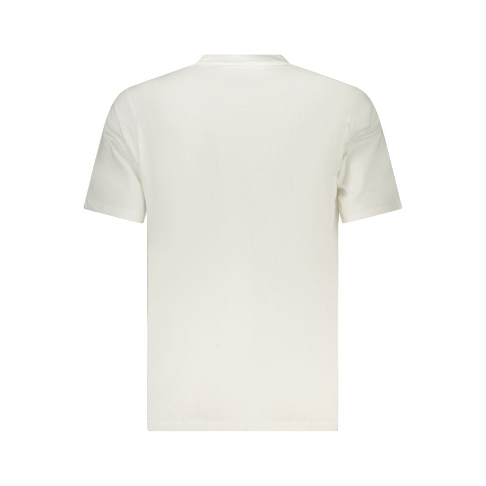 Converse Bianco Cotton Men T-Shirt Converse