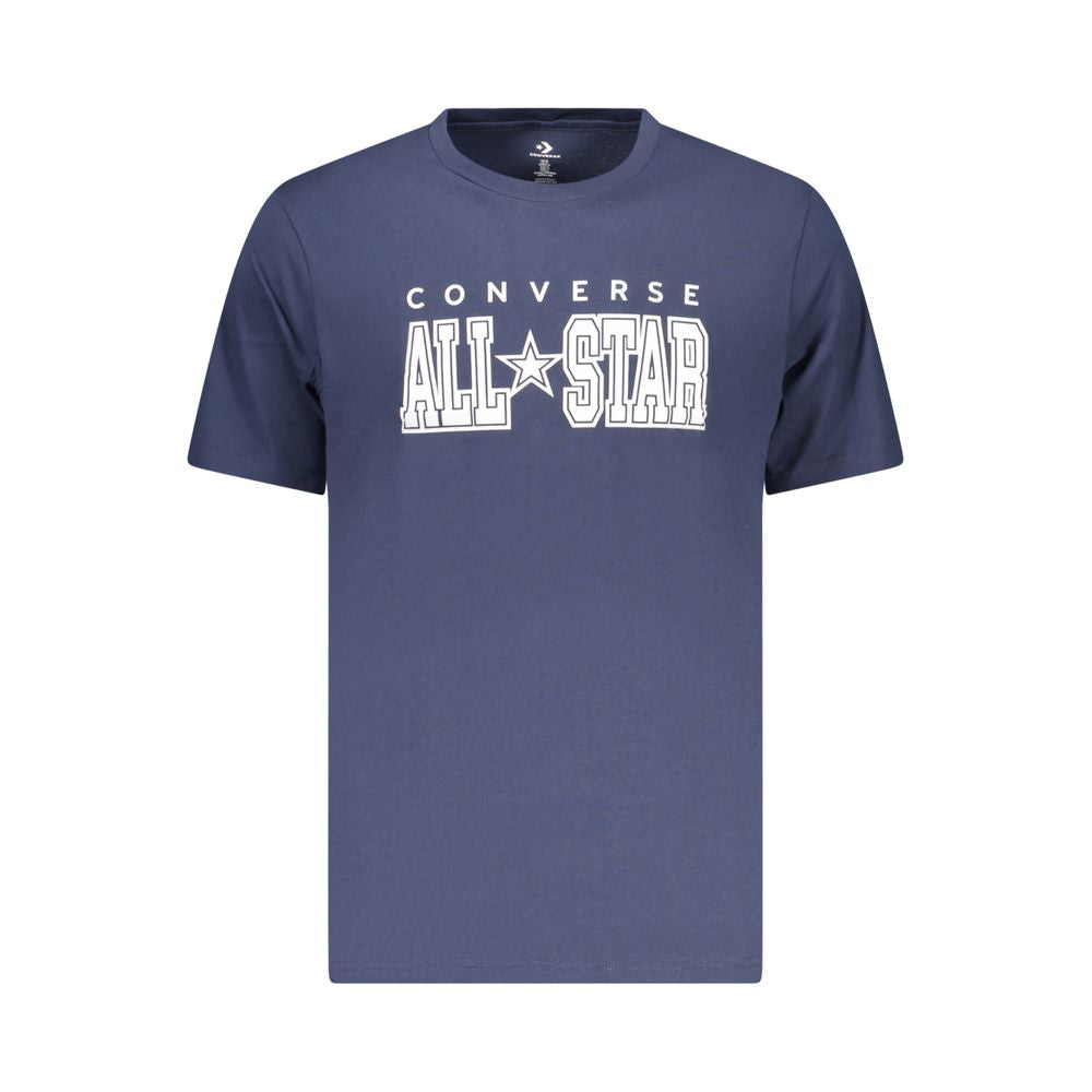 Converse Blue Cotton Men's T-Shirt Converse