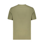 Converse Verde cotton men's shirt featuring a casual fit and classic design, shown in a front view with short sleeves.