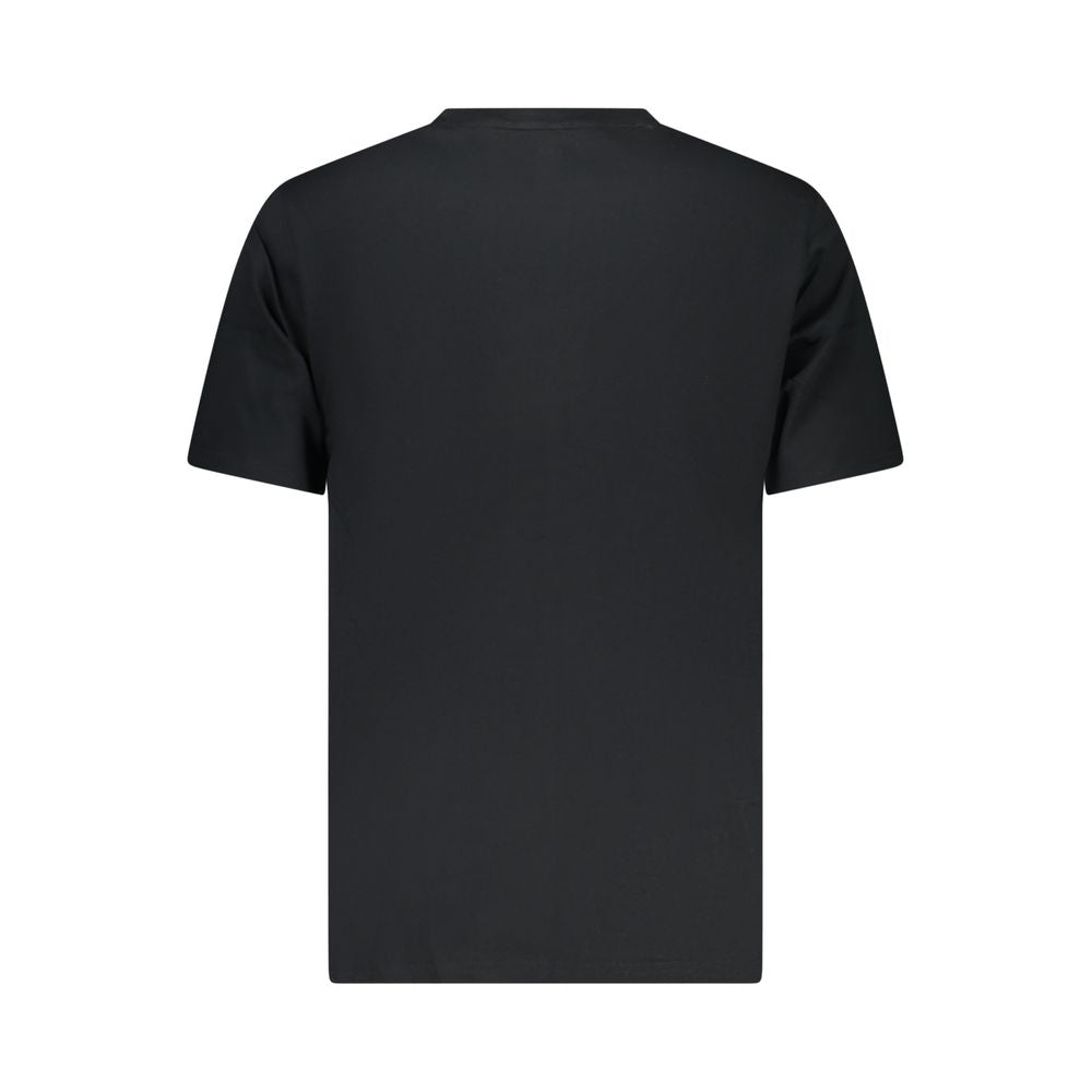 Converse Black Cotton Men T-Shirt Converse