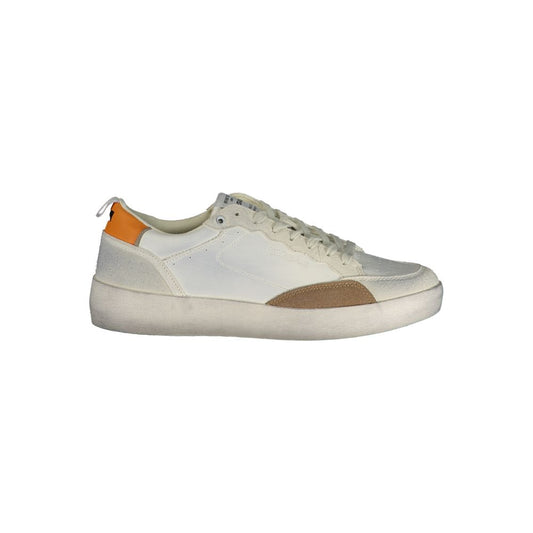 Gas White Polyurethane Men Sneaker Gas