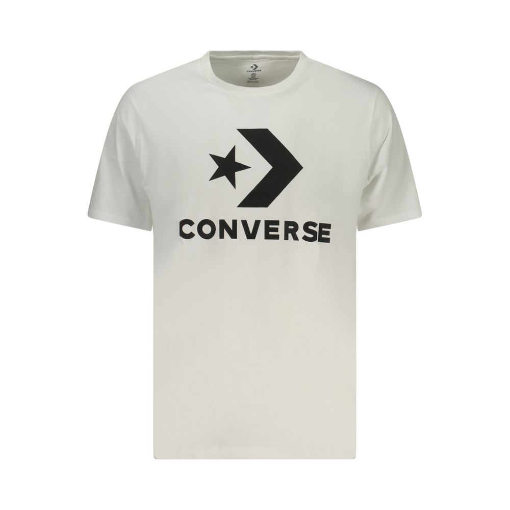 Converse Bianco Cotton Men T-Shirt Converse