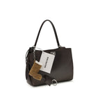 Balenciaga Brown Calf Leather Bos Taurus Shoulder Bag - Eljoys Fashion 