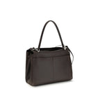 Balenciaga Brown Calf Leather Bos Taurus Shoulder Bag - Eljoys Fashion 