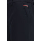 Gucci Black Cotton Bermuda Shorts