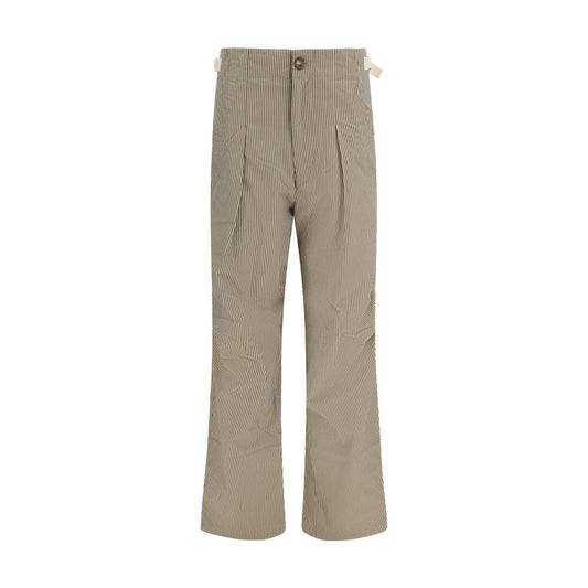Isabel Marant Étoile Beige Cotton Casual Pants Isabel Marant Étoile