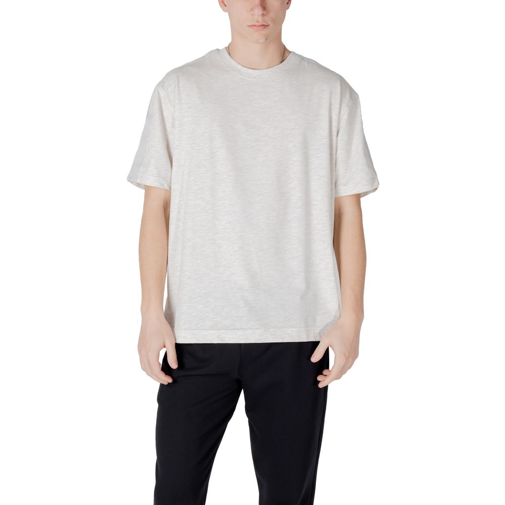 Calvin Klein Sport Gray Cotton T-Shirt - Eljoys Fashion 