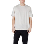 Calvin Klein Sport Gray Cotton T-Shirt - Eljoys Fashion 