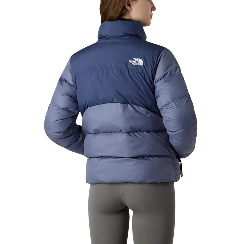 The North Face Blue Polyester Coat The North Face