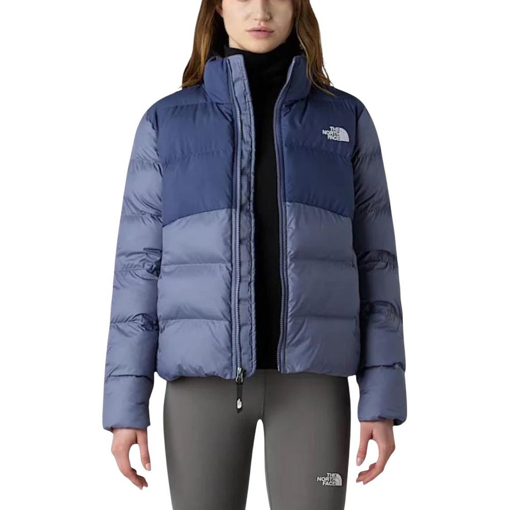 The North Face Blue Polyester Coat The North Face
