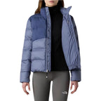 The North Face Blue Polyester Coat The North Face