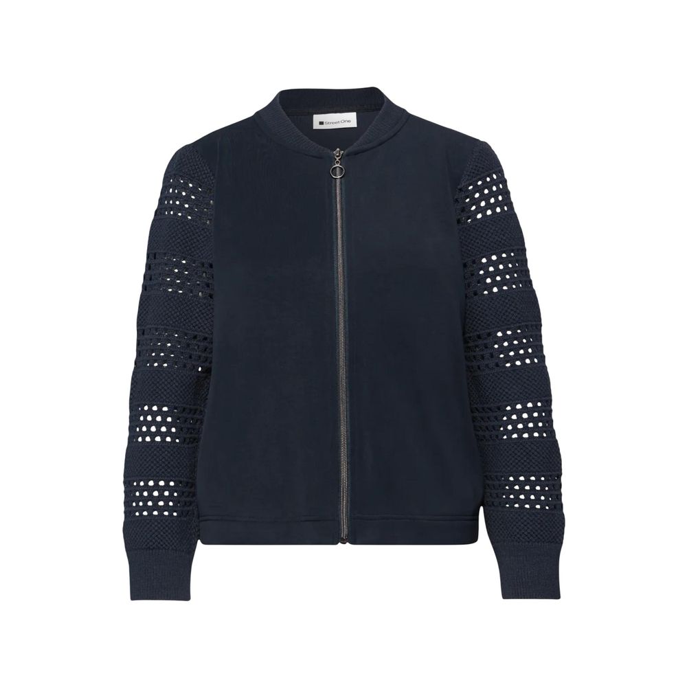 Street One Blue Modal Sweatshirt Street One